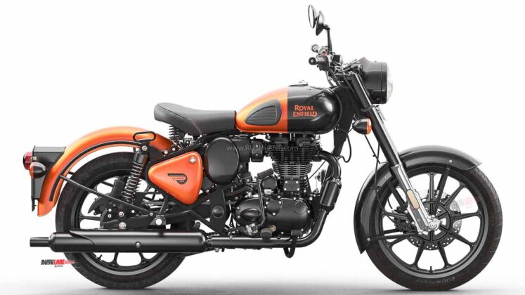Royal Enfield Classic 350 [2020] (Orange Ember & Metallo Silver) Discontinued