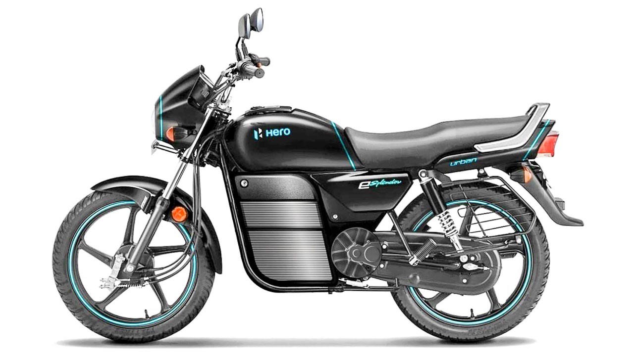 Hero Splendor Electric Motorcycle 