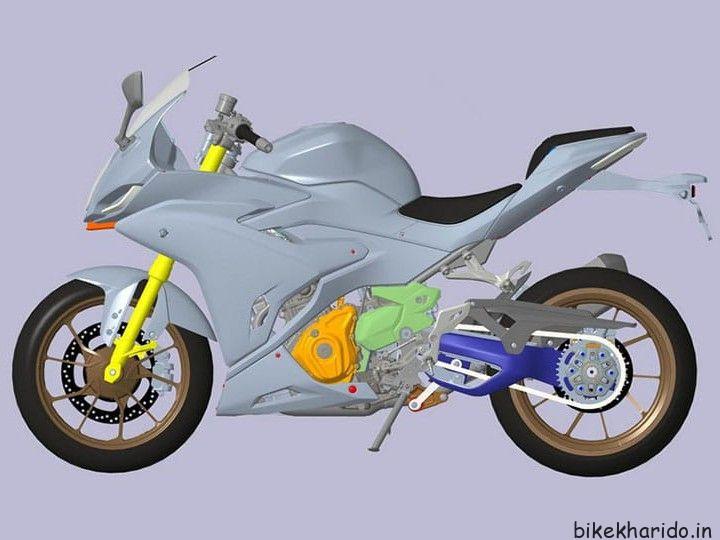 Benelli Tornado 400cc Motorcycle Patent Leaks 
