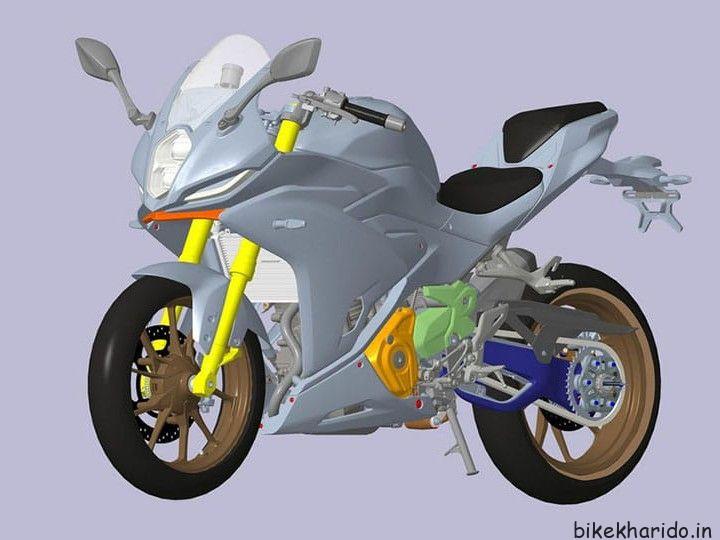 Benelli Tornado 400cc Motorcycle Patent Leaks 