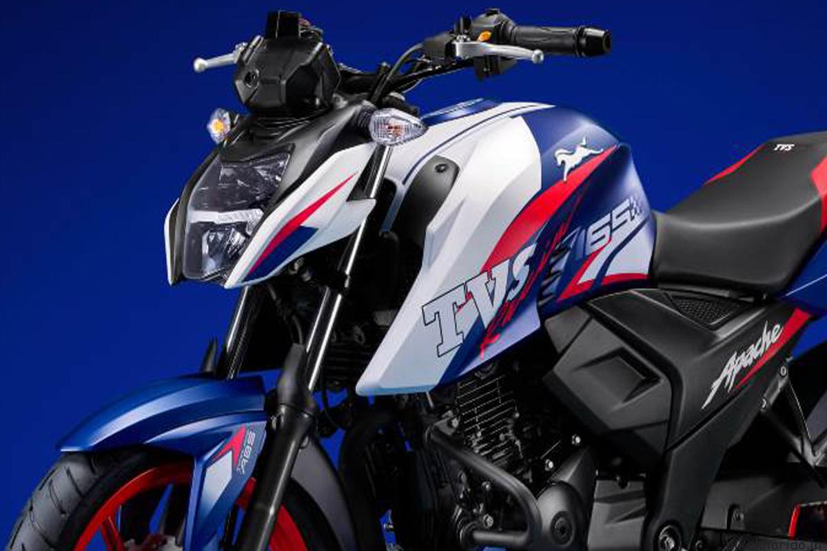 Rtr 200 Apache New Model 2022 Rtr 200 4v Blue Tvs Apache 180 On