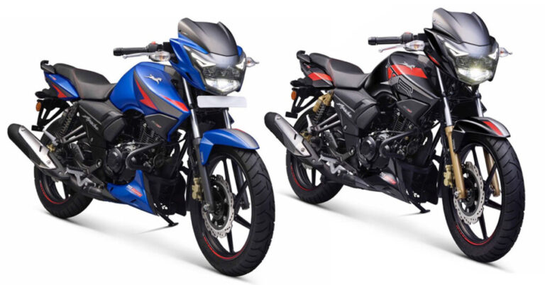 Updated TVS Apache RTR RTR Launched In India BikeKharido