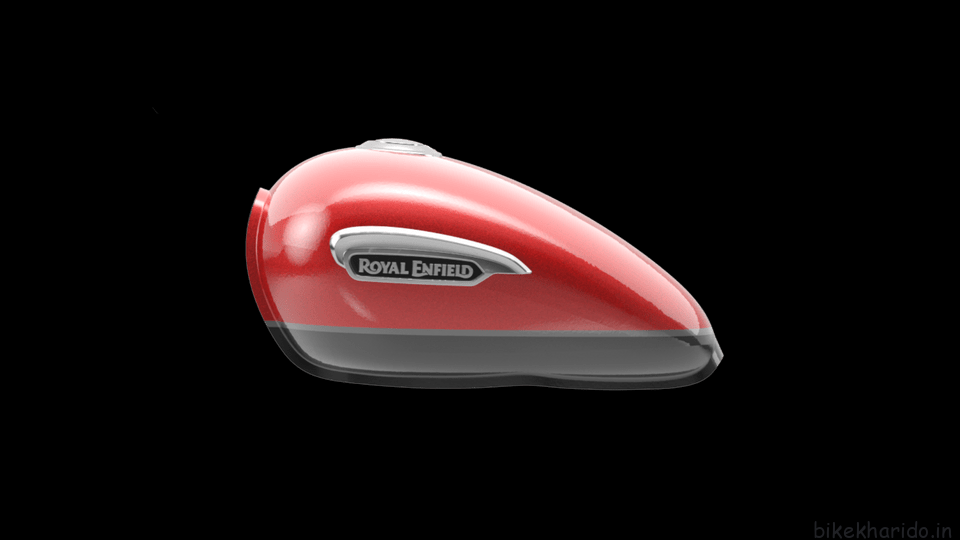 Royal Enfield Super Meteor 650cc Red Colour