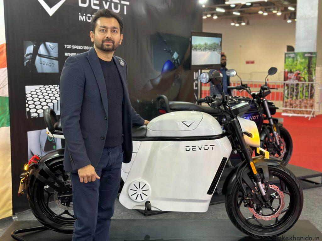 Devot Electric Bike Debuts 200 Km Range 120 Kmph High Speed